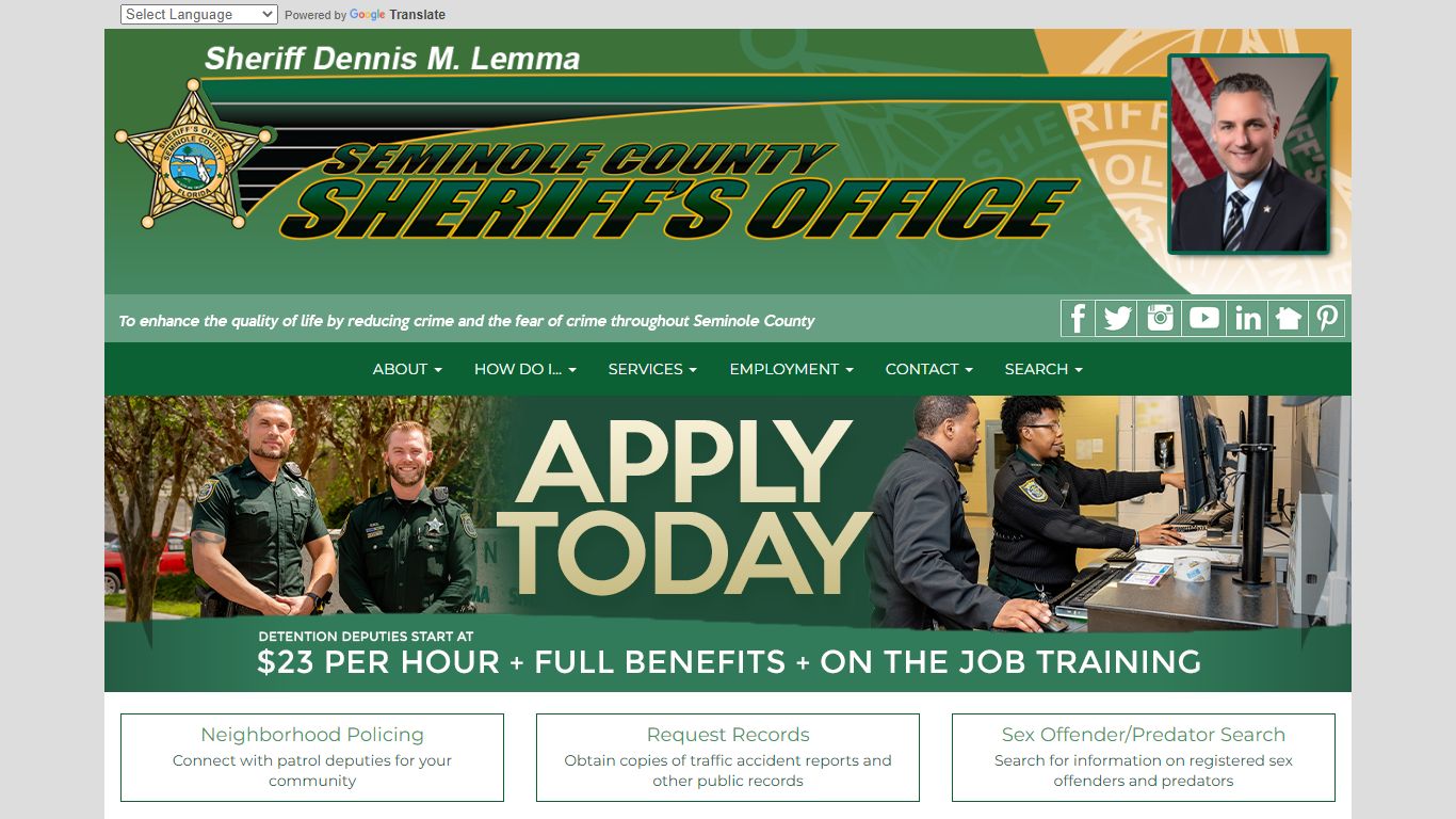 Search for Inmates - Seminole County Sheriff's Office