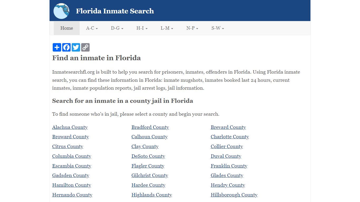 Seminole County Jail Inmate Search